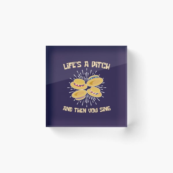 Item preview, Life's a Pitch and Then You Sing Barbershop Quartet designed and sold by jaygo.