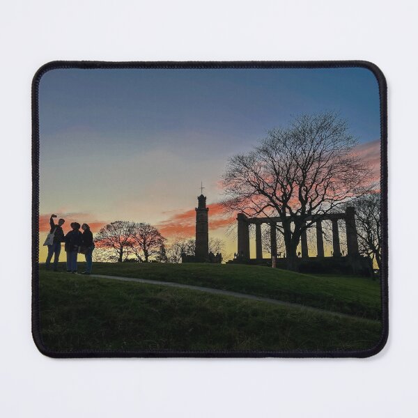 Item preview, Sunset Behind the Scottish National Monument in Edinburgh designed and sold by Trevor and Photos.