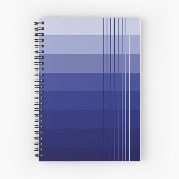 Item preview, Simple design with shades from pale blue to deep blue designed and sold by Cherevan.