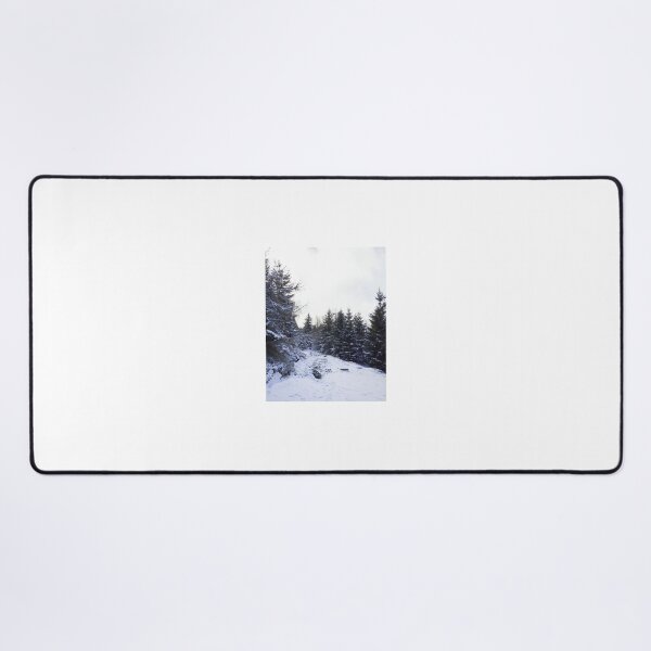Item preview, Winter in Poland - Snowy Pine Forest Landscape designed and sold by Kapsula2023.