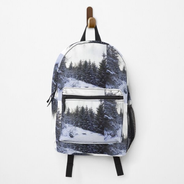 Item preview, Winter in Poland - Snowy Pine Forest Landscape designed and sold by Kapsula2023.