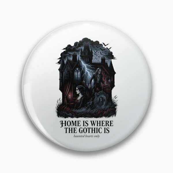 Item preview, Home Is Where The Gothic Is Haunted Hearts Only Classic Literature designed and sold by Fenay Designs.