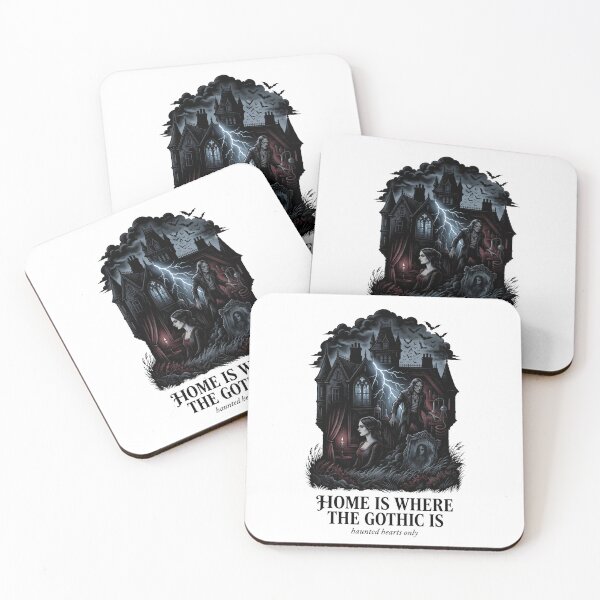 Item preview, Home Is Where The Gothic Is Haunted Hearts Only Classic Literature designed and sold by Fenay Designs.