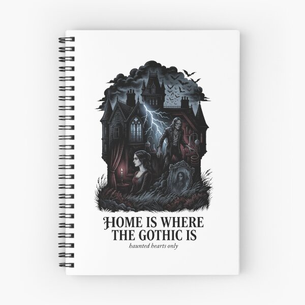 Item preview, Home Is Where The Gothic Is Haunted Hearts Only Classic Literature designed and sold by Fenay Designs.