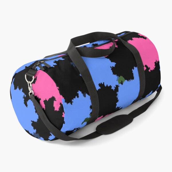 Item preview, Pink Blue On Black Irregular Abstract Design designed and sold by PatternTitan.