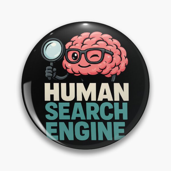 Item preview, Human Search Engine Funny STEM Brain Design designed and sold by TeeTimeTreasure.