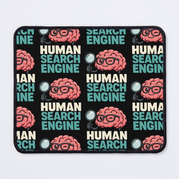Item preview, Human Search Engine Funny STEM Brain Design designed and sold by TeeTimeTreasure.