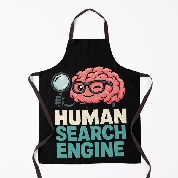 Item preview, Human Search Engine Funny STEM Brain Design designed and sold by TeeTimeTreasure.
