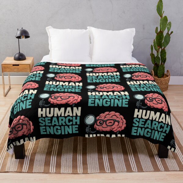 Item preview, Human Search Engine Funny STEM Brain Design designed and sold by TeeTimeTreasure.