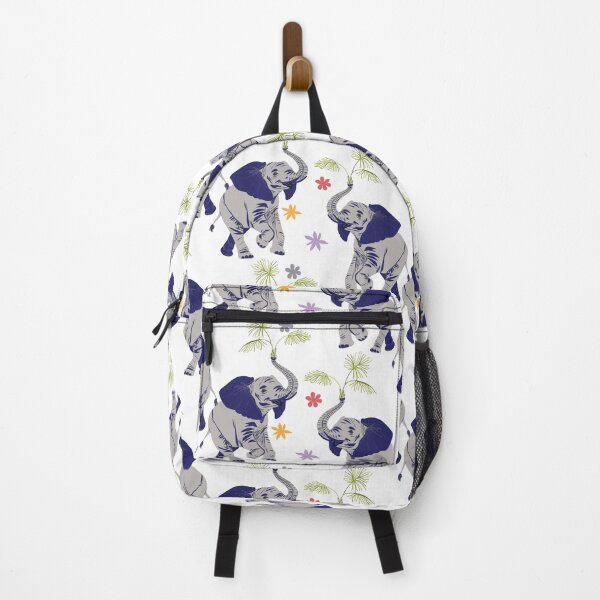 Item preview, The Majestic Elephant Parade: Hand-Painted Botanical Textile Art designed and sold by auran14.