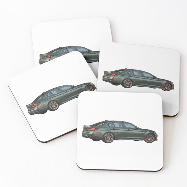 Item preview, Minimal Green Sports Sedan Left Vector Illustration – Clean Automotive Artwork for Enthusiasts designed and sold by NikksGarage.