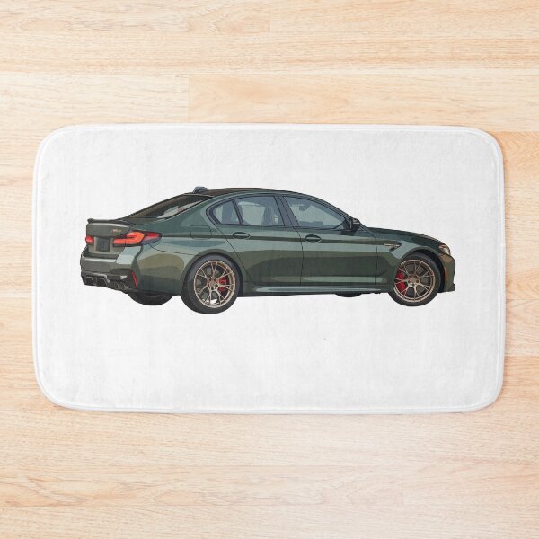 Item preview, Minimal Green Sports Sedan Left Vector Illustration – Clean Automotive Artwork for Enthusiasts designed and sold by NikksGarage.