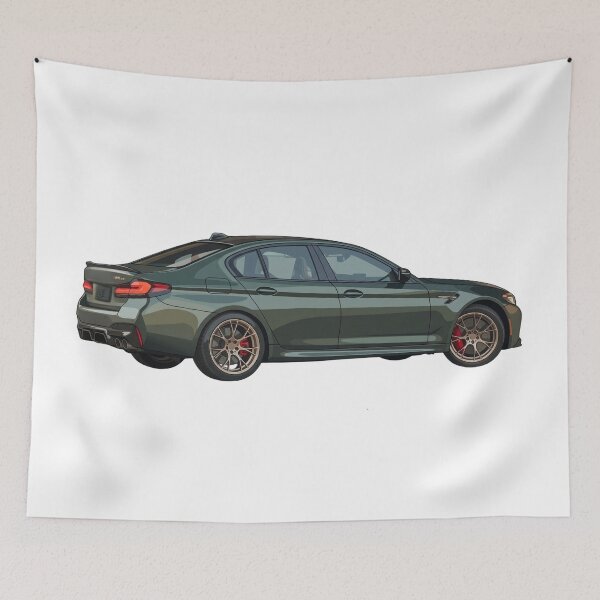 Item preview, Minimal Green Sports Sedan Left Vector Illustration – Clean Automotive Artwork for Enthusiasts designed and sold by NikksGarage.
