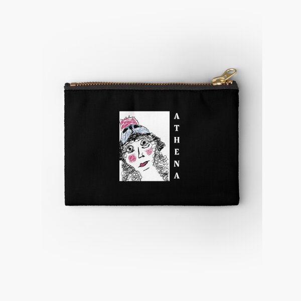 Item preview, Dark Athena - Whimsical Sketch Portrait - Indie Art Illustration designed and sold by Kapsula2023.