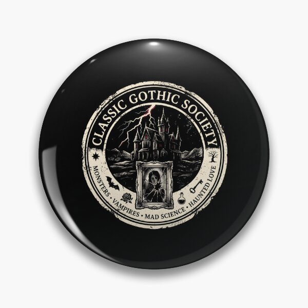 Item preview, Classic Gothic Society Monsters Vampires Mad Science Haunted Love designed and sold by Fenay Designs.