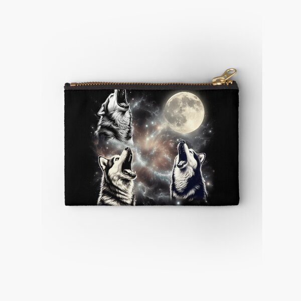 Item preview, Alaskan Malamute Howling Moon Lover Dog designed and sold by MosaikkiArt.