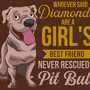 Vorschaubild zum Design Never Rescued A Pit Bull - Pit Bull Lover Gift von yeoys