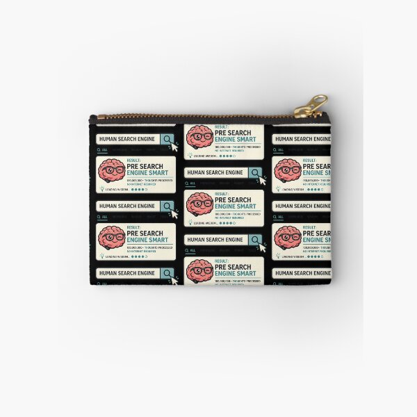 Item preview, Human Search Engine Think Before You Search Funny STEM Design designed and sold by TeeTimeTreasure.