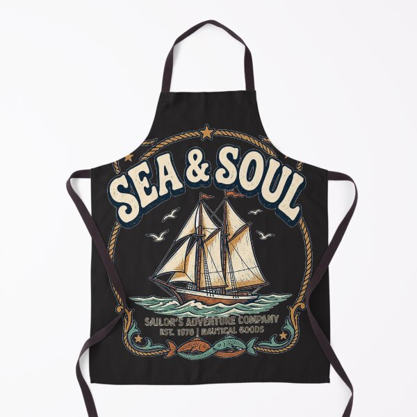 Item preview, Sea & Soul Vintage Shirt | Retro Ocean Sailing Graphic Tee for Beach & Surf Lovers designed and sold by MWSailingClub.