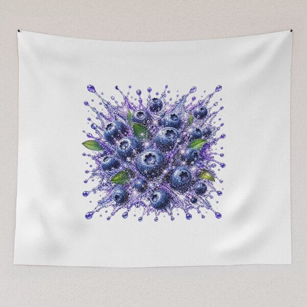 Item preview, Blueberry Fruit Art designed and sold by AureliasDesignStudio.