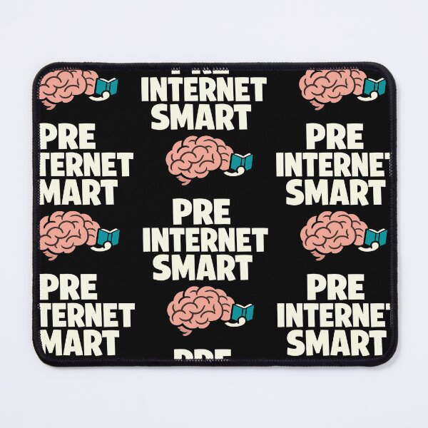 Item preview, Pre Internet Smart Funny Brain Reading Design designed and sold by TeeTimeTreasure.
