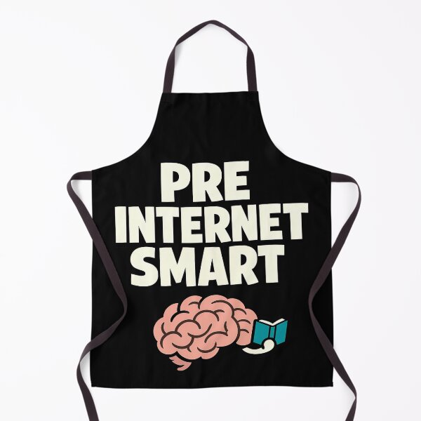 Item preview, Pre Internet Smart Funny Brain Reading Design designed and sold by TeeTimeTreasure.