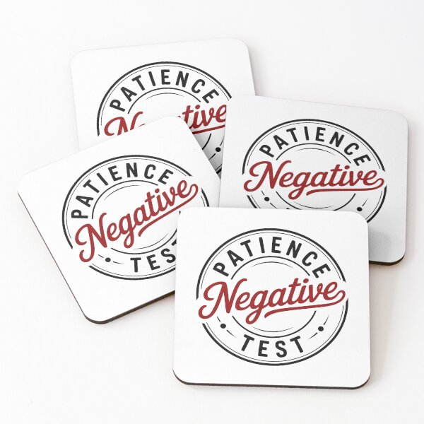 Item preview, Patience Test Negative Funny Quote | No Patience Humor Design designed and sold by Cool-cat-art.