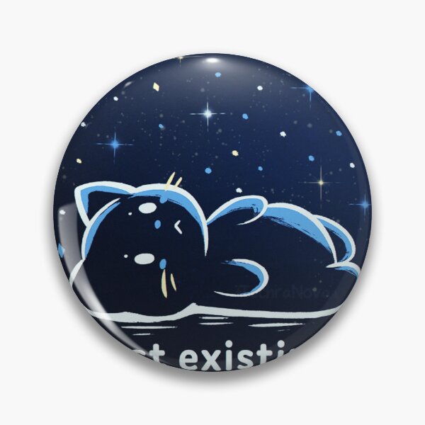 Item preview, Just Existing - Sad Aesthetic Space Cat Drawing designed and sold by JossDesign15.