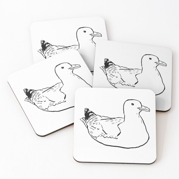 Item preview, Flying Seagull Line Art designed and sold by SeagullArt.