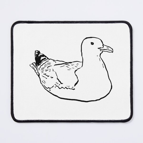 Item preview, Flying Seagull Line Art designed and sold by SeagullArt.