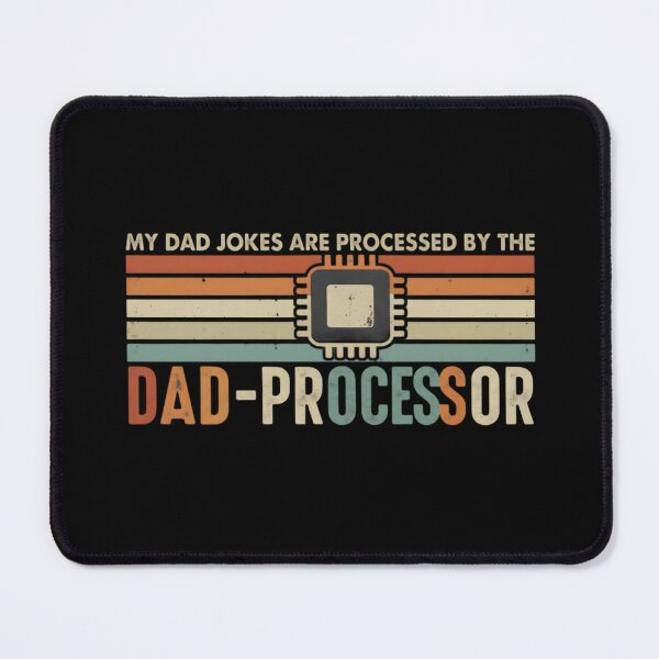Item preview, Dad-Processor Funny Tech Dad Joke Retro Vintage T-Shirt designed and sold by FestivityFinds.