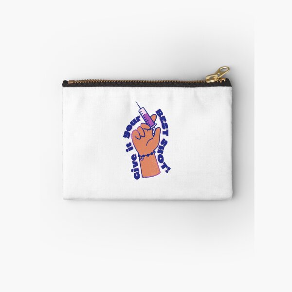 Item preview, Give It Your Best Shot - Cute Motivational Nurse Medical Pun designed and sold by MelocotonDreams.