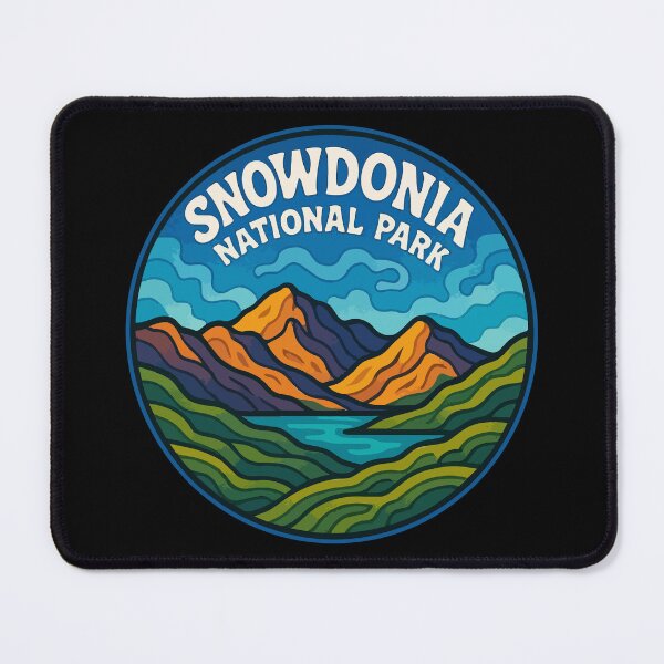 Item preview, Snowdonia National Park Wales Trippy Travel designed and sold by TomFrontierArt.
