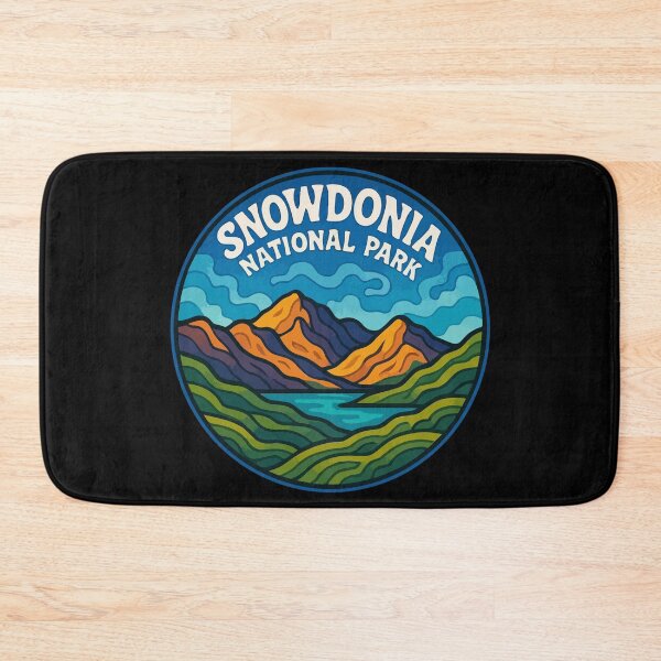 Item preview, Snowdonia National Park Wales Trippy Travel designed and sold by TomFrontierArt.