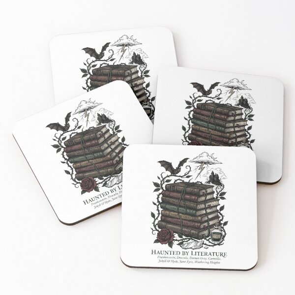 Item preview, Haunted By Literature Gothic Classics Frankenstein Dracula Jane Eyre designed and sold by Fenay Designs.