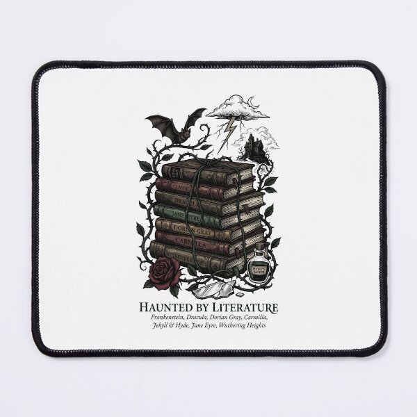 Item preview, Haunted By Literature Gothic Classics Frankenstein Dracula Jane Eyre designed and sold by Fenay Designs.