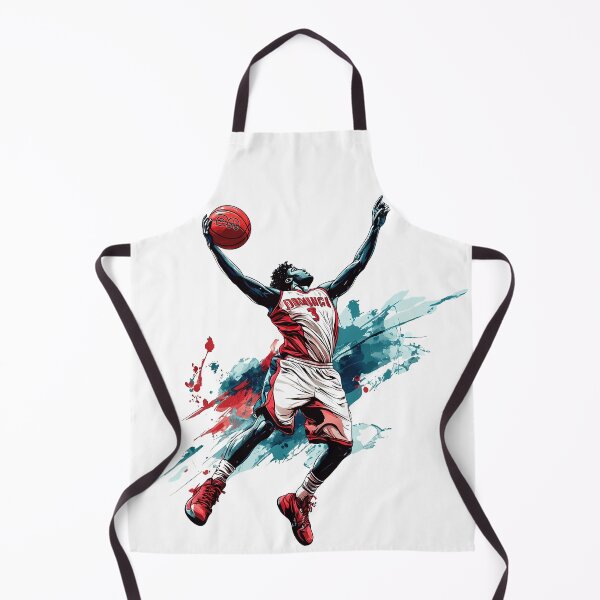Item preview, Elite Basketball Player Slam Dunk Action Splash Illustration designed and sold by DesignArtist.ia.