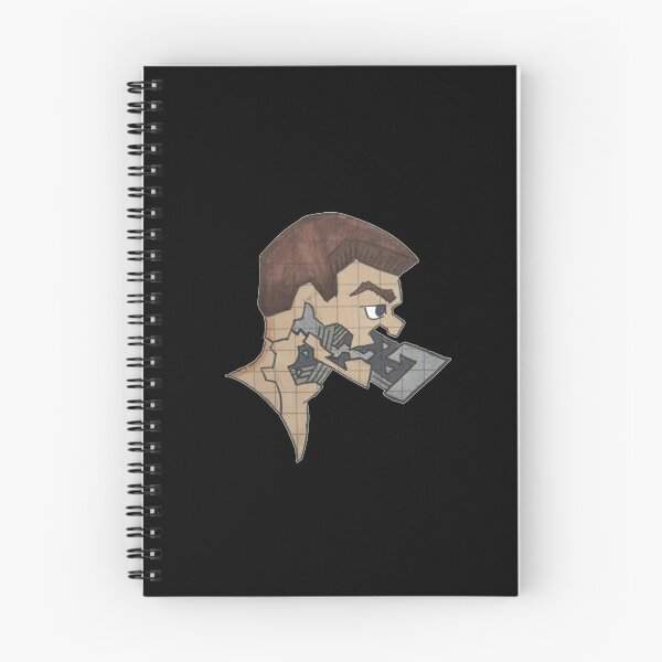 Item preview, Abstract Face Crumbling Man Hand Drawn Original Art designed and sold by UnrealShopKelko.
