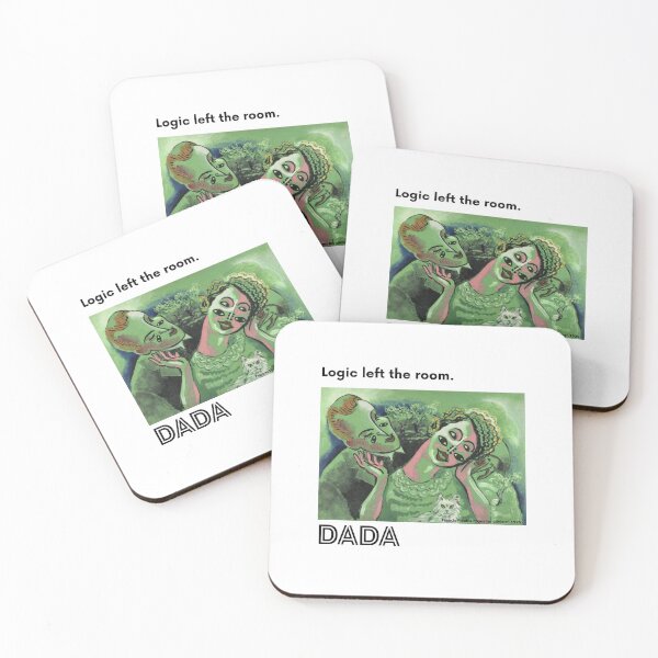 Item preview, Dada Art | Logic Left the Room | Francis Picabia Art History Gift | Absurdist Art designed and sold by Meimiro.