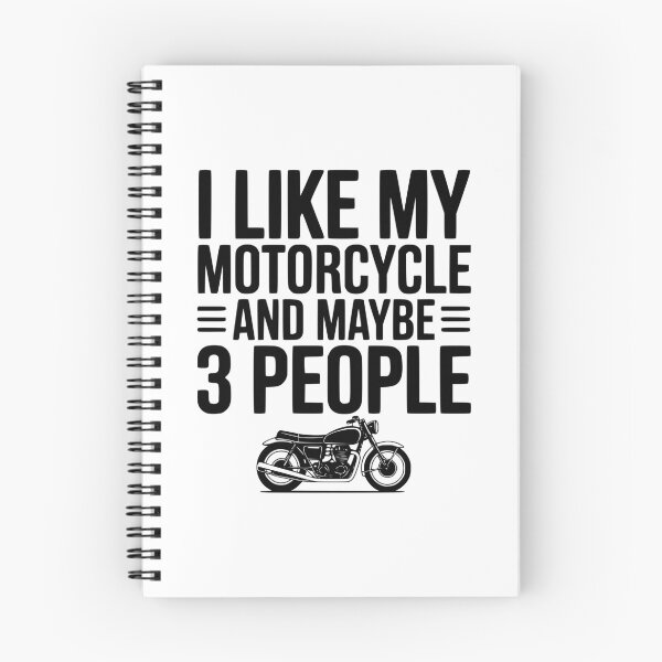 Item preview, I Like My Motorcycle And Maybe 3 People designed and sold by Frank Ring.