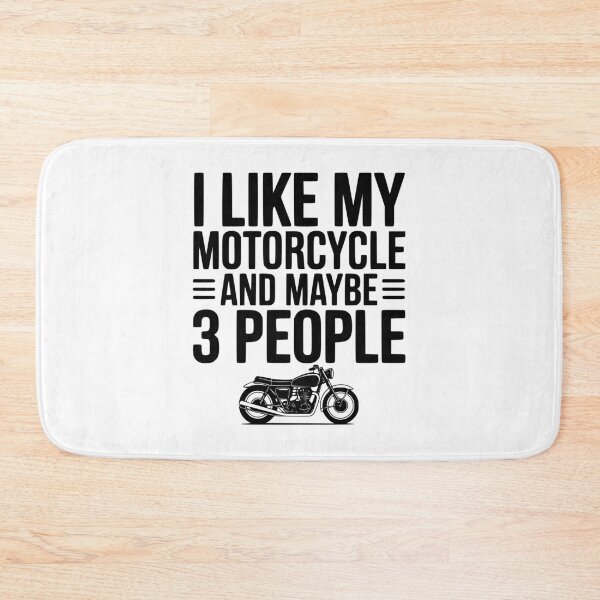 Item preview, I Like My Motorcycle And Maybe 3 People designed and sold by Frank Ring.