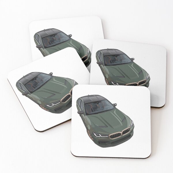 Item preview, Forest Green Sedan Top View Vector Art – Minimal Car Roof Illustration for Automotive Enthusiasts designed and sold by NikksGarage.