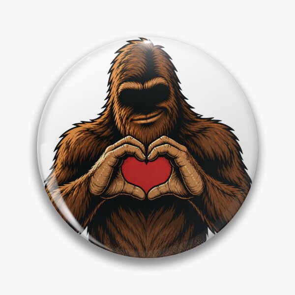 Item preview, Heartfelt Sasquatch designed and sold by Studio821.