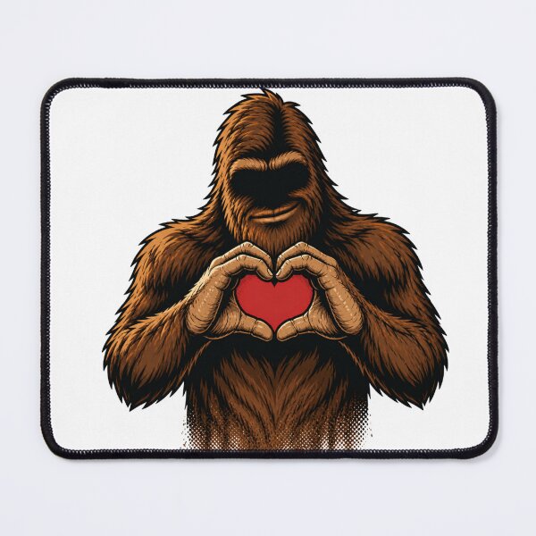 Item preview, Heartfelt Sasquatch designed and sold by Studio821.