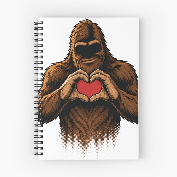 Item preview, Heartfelt Sasquatch designed and sold by Studio821.