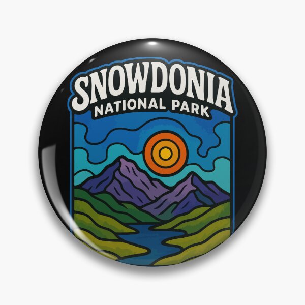 Item preview, Snowdonia National Park Trippy Travel designed and sold by TomFrontierArt.