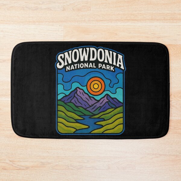 Item preview, Snowdonia National Park Trippy Travel designed and sold by TomFrontierArt.