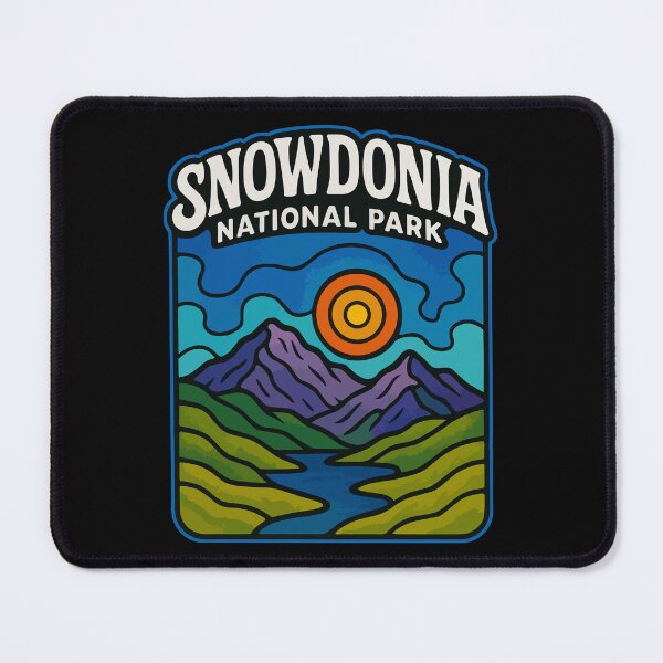 Item preview, Snowdonia National Park Trippy Travel designed and sold by TomFrontierArt.