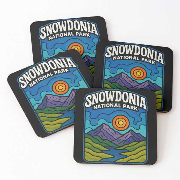 Item preview, Snowdonia National Park Trippy Travel designed and sold by TomFrontierArt.