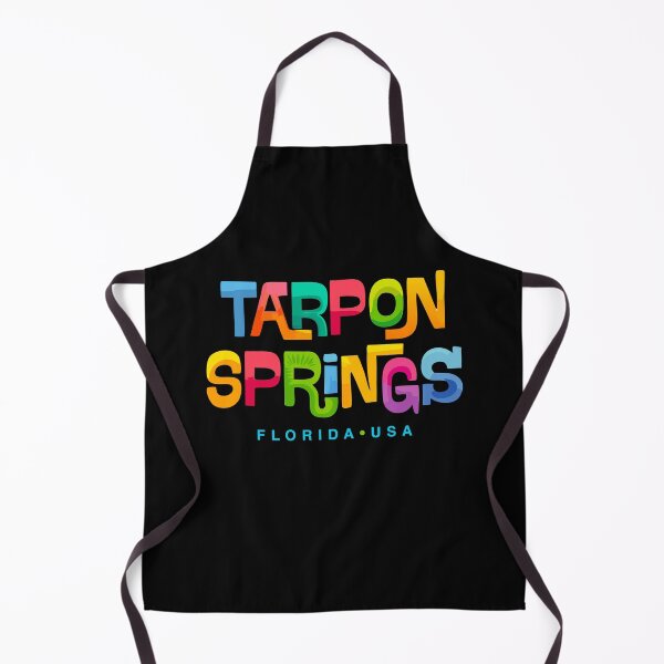 Item preview, Tarpon Springs Florida Mid-Century Typographic design designed and sold by Futurebeachbum.